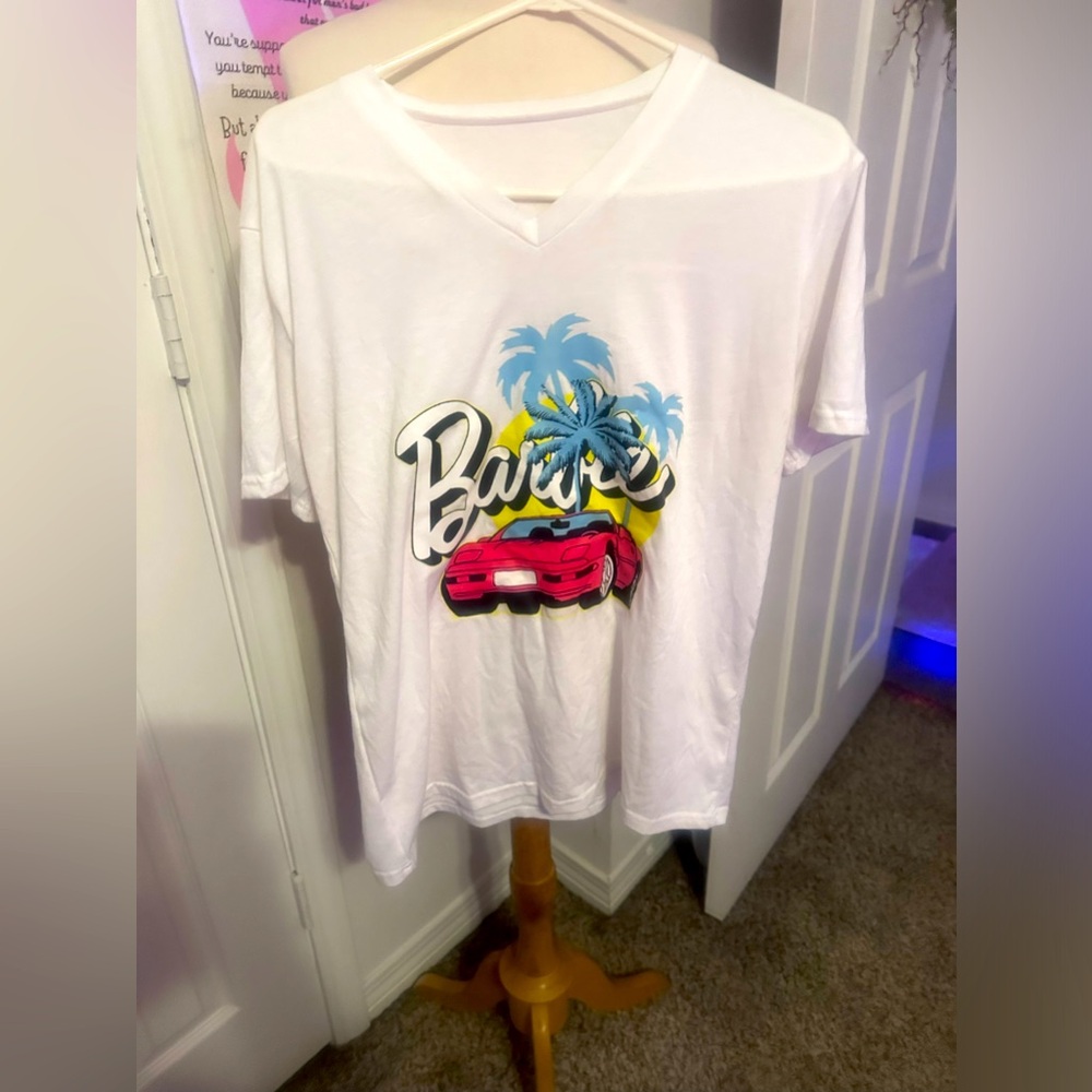 Barbiecore medium tee